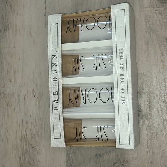 Rae Dunn Shot Glasses - Picture 3 of 3